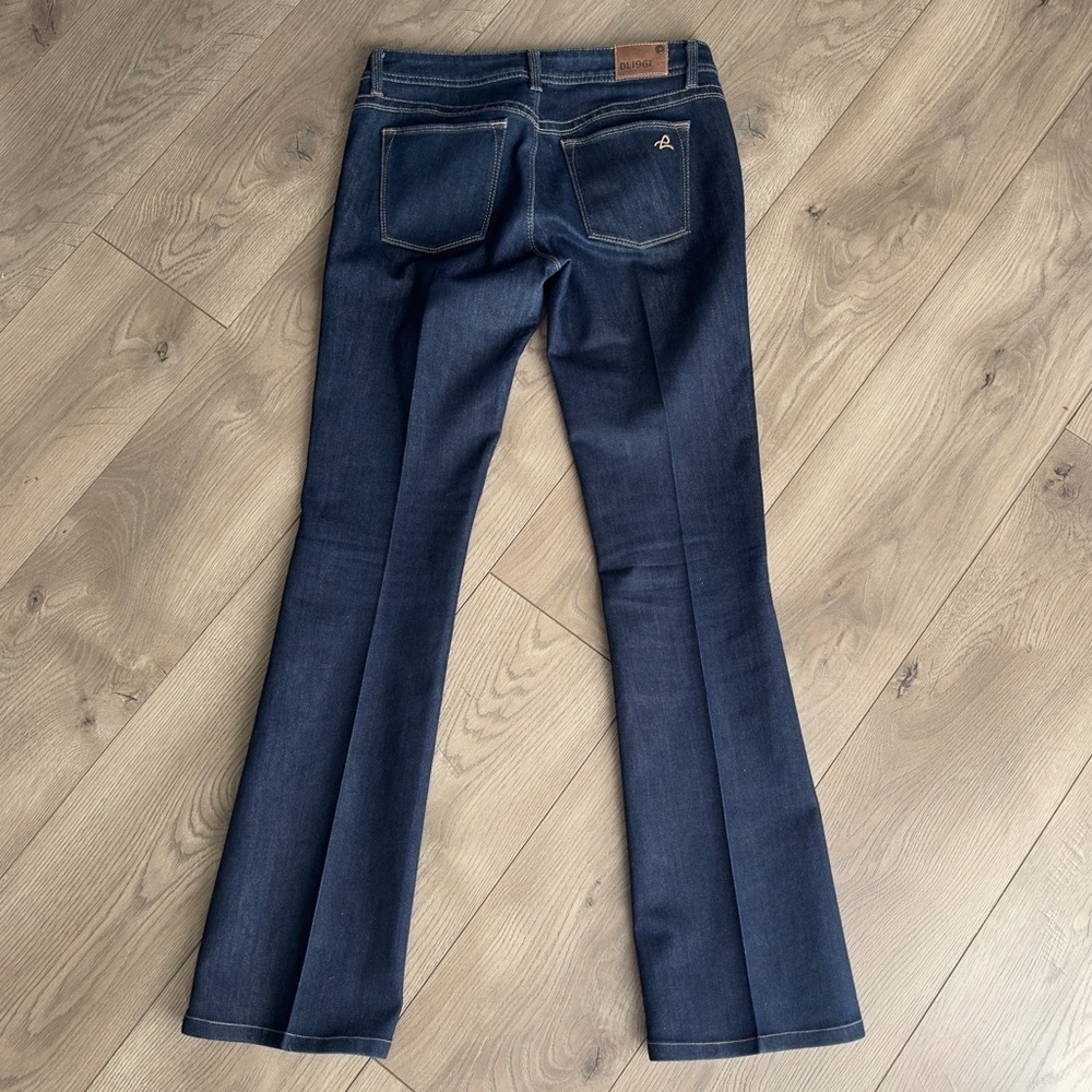 DL1961 Women's Boot Cut Jeans - Dark Blue